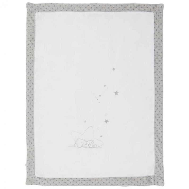 Couverture veloudoux Nouky dormeur Poudre d'étoiles (75 x 100 cm) Noukie's