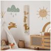 Toise en bois Edgar le renard personnalisable Charlie et Suzie Ambiance 3