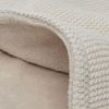 Couverture polaire Basic Knit Nougat (75 x 100 cm)  par Jollein