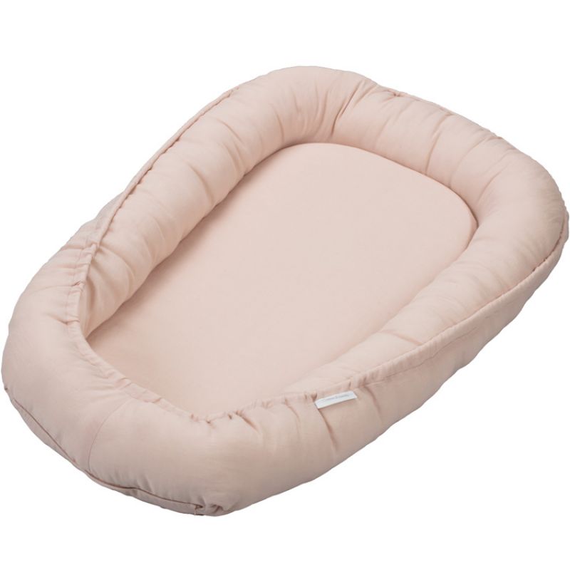 Réducteur de lit rose poudré Pure nature Cotton&Sweets