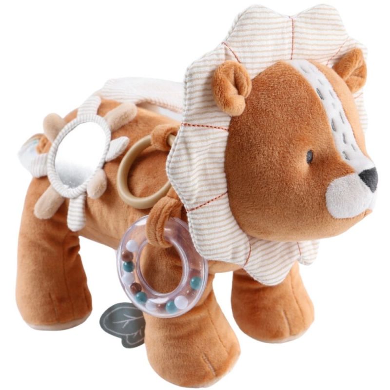 Peluche d'activités Babou en veloudoux caramel (26 cm) Noukie's Produit 1