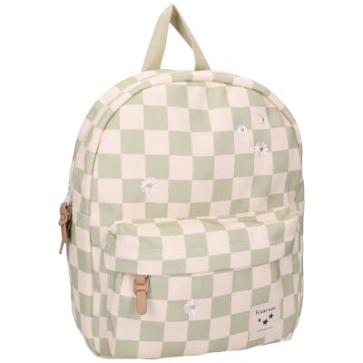 Sac à dos enfant Nostalgia Pâquerettes beige et vert (31 cm) Kidzroom