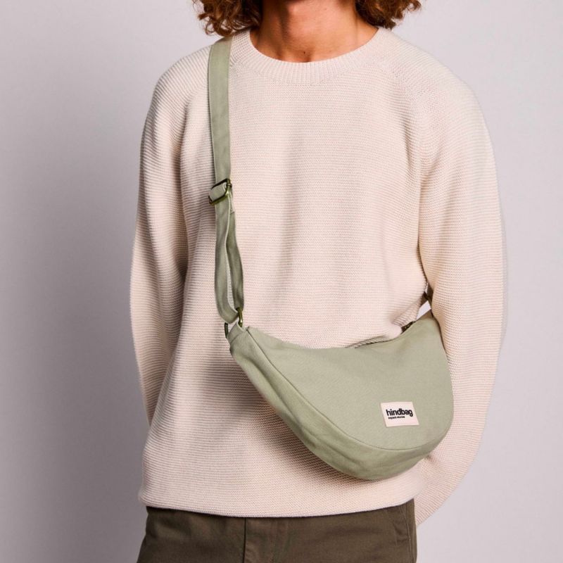 Sac banane Andrea Vert Argile Hindbag Ambiance 2