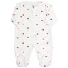 Pyjama Cœurs Rouges (1 mois) Trois Kilos Sept Produit 3
