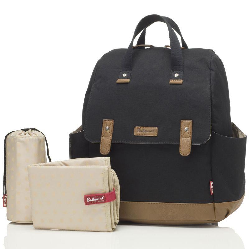 Sac à langer Robyn convertible en sac à dos backpack noir Babymel