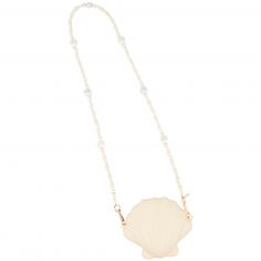 Sac à main coquillages Crème - Ratatam