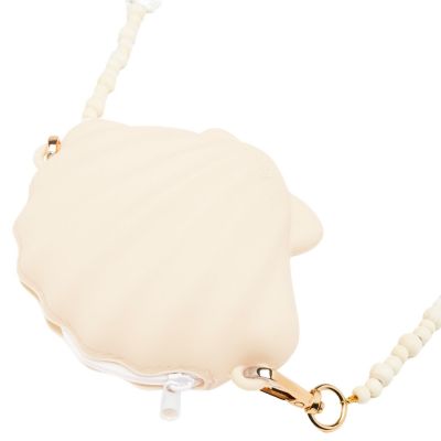 Sac bandoulière coquillages Crème