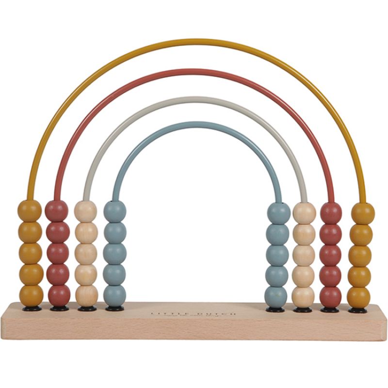 Boulier arc-en-ciel Pure & Nature Little Dutch