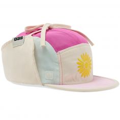 Casquette anti-UV Camper Fun Fleur Fushia (6-12 mois) - KI et LA