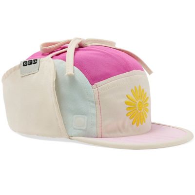 Casquette anti-UV Camper Fun Fleur Fushia (6-12 mois) KI et LA