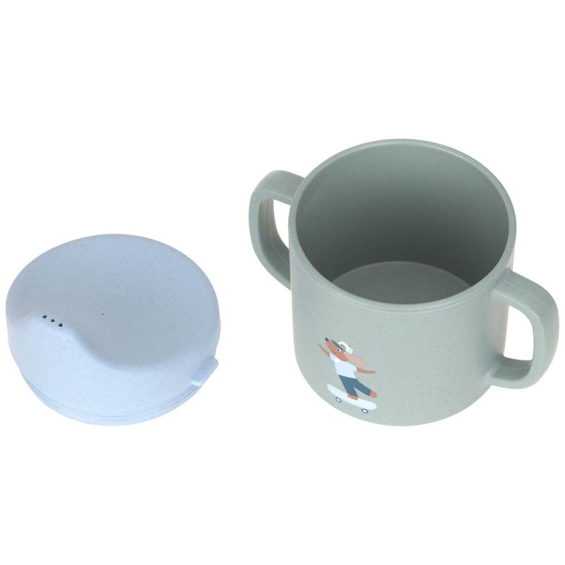 Tasse d´apprentissage en polypropylène et cellulose Tiny Team Chien Lässig Produit 4
