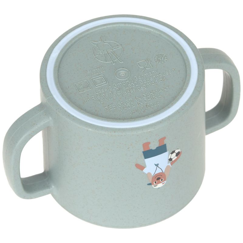 Tasse d´apprentissage en polypropylène et cellulose Tiny Team Chien Lässig Produit 5