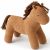 Variation Marron du produit Peluche cheval Aiden Vera (28 cm) de la marque Kid's Concept