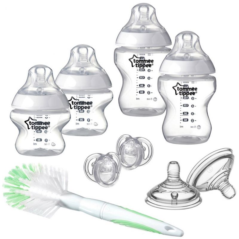 Coffret de naissance biberon blanc Closer to nature Tommee Tippee