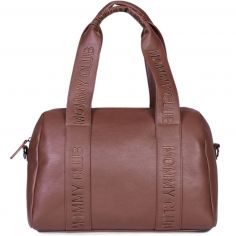 Sac à langer Mommy Club Simili cuir marron foncé - Childhome