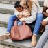 Sac à langer Mommy Club Simili cuir marron foncé - Childhome Sac à langer Mommy Club Simili cuir marron foncé - Childhome