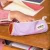 Trousse scolaire ronde Mia Lilas Hindbag Ambiance 2