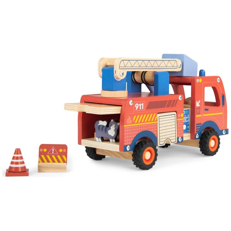 Camion de pompier Avenue du Moulin Moulin Roty Produit 6