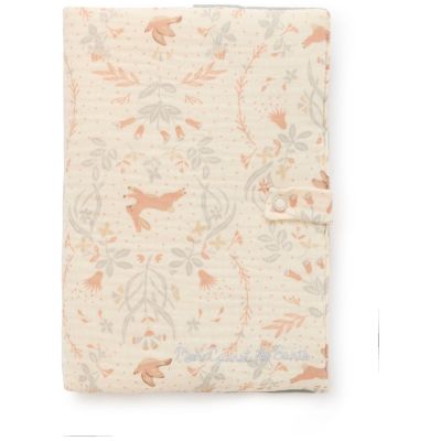 Protège-carnet de santé jardin enchanté et vert de gris BB & Co