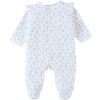 Pyjama velours imprimé fleuri (3 mois) - Noukie's