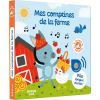 Livre Mes comptines de la ferme Mes premiers sonores  - Auzou Editions