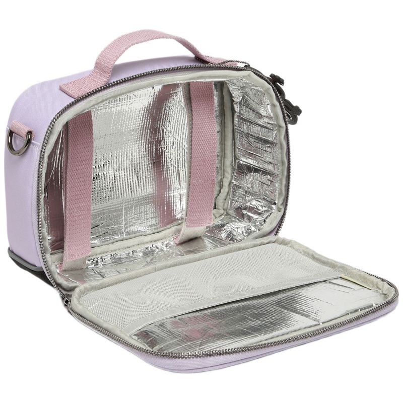 Sac isotherme Glossy Lila Caméléon Produit ouvert 4