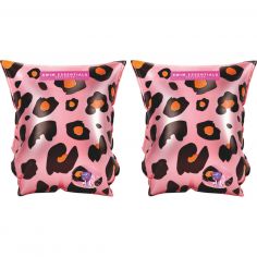 Brassards de natation Léopard rose et doré (0-2 ans) - Swim Essentials