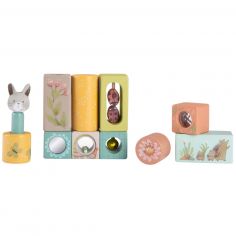 Cubes d'activités Trois petits lapins