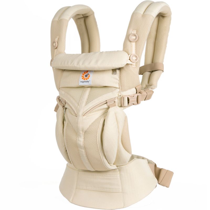 Porte bébé Omni 360 Cool Air Mesh beige chiné Ergobaby