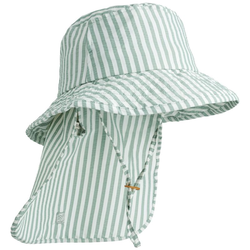 Chapeau anti-UV Damona Stripe Peppermint (1-2 ans) Liewood Produit 1