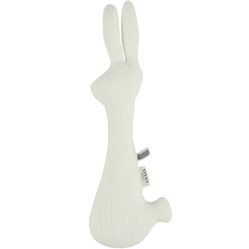 Hochet lapin Bliss blanc (30 cm) Les Rêves d'Anaïs