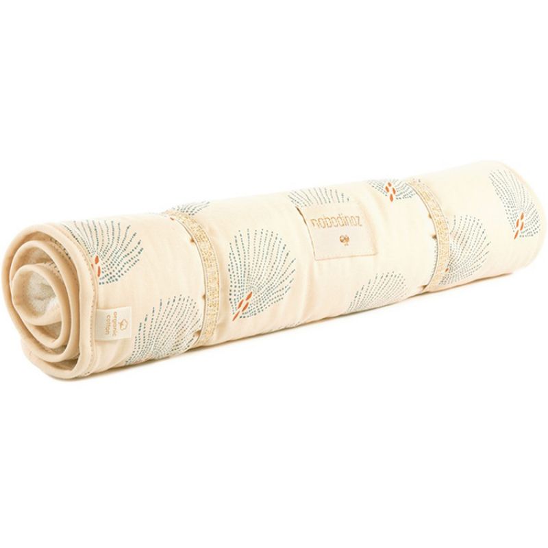 Tapis à langer Nomad Blue Gatsby Cream (35 x 60 cm) Nobodinoz