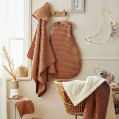 Gigoteuse chaude TOG 3 en coton gaufré Cassonade (0-6 mois)