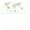 Tapis de jeu réversible 2 en 1 EEVAA Worldmap (120 x 180 cm) - Play&Go