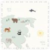 Tapis de jeu réversible 2 en 1 EEVAA Worldmap (120 x 180 cm) Play&Go Produit 5