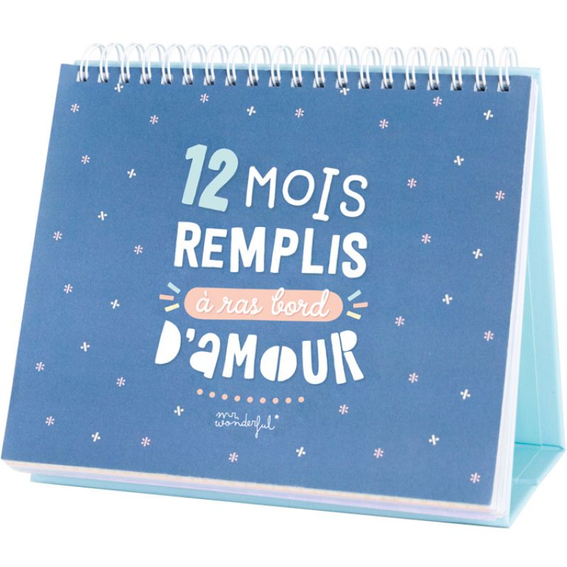 Album photo bébé 12 mois remplis à ras bord d'amour Mr. Wonderful