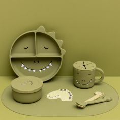 Boîte à goûter en silicone Mr. Dino