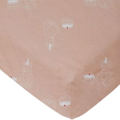 Drap housse Birthday Bear (70 x 140 cm) Mon P'tit Dodo