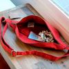 Sac banane L Sasha Terracotta  par Hindbag