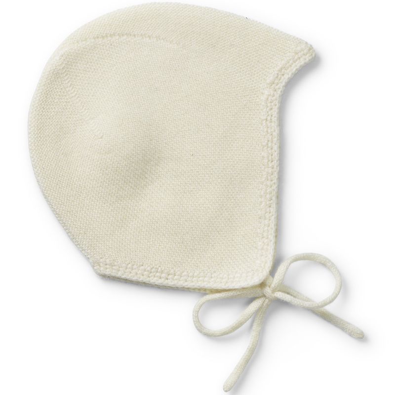 Bonnet bébé béguin crème Vanilla White (6-12 mois) Elodie Details