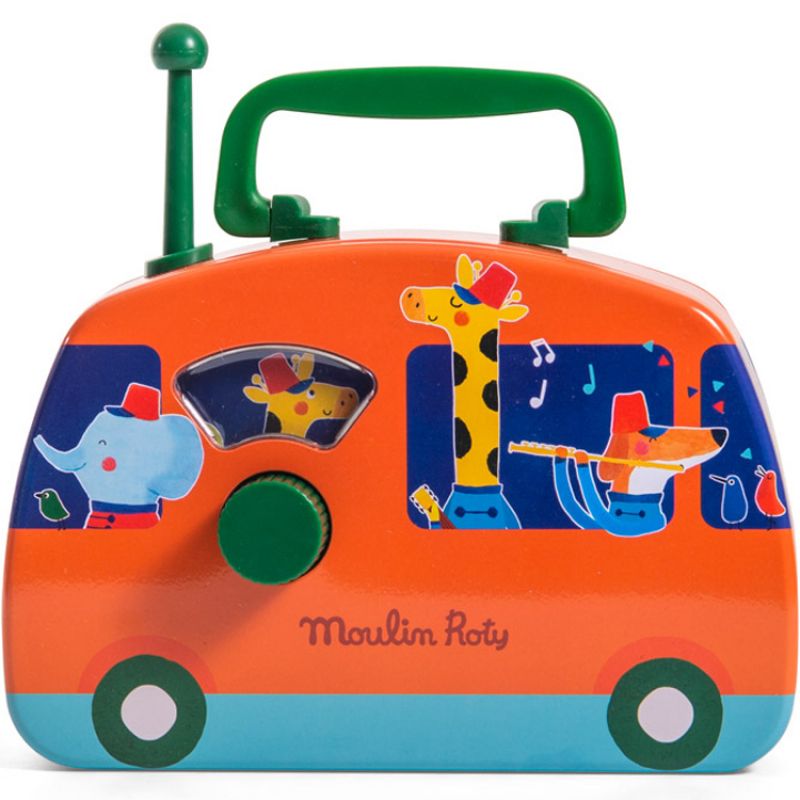 Bus musical fanfare Moulin Roty