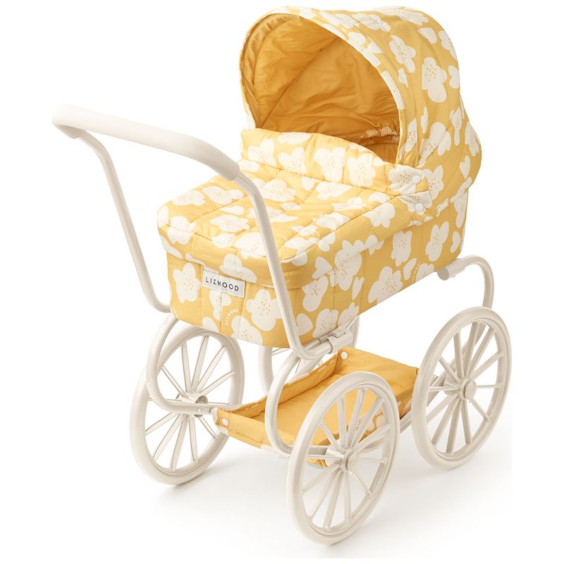 Landau pour poupée Adaline Flower Lemon Yellow Liewood Produit 1
