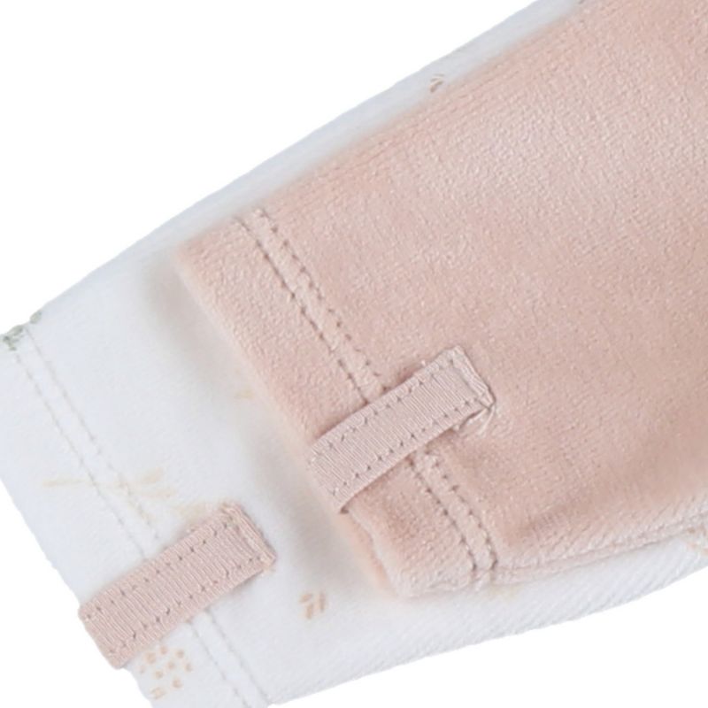 Lot de 2 pyjamas Velours Girafe & fleurs (3 mois) Noukie's Produit 4