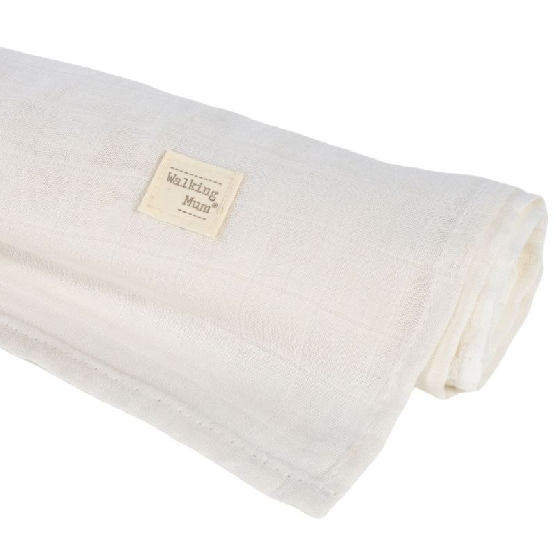 Drap-housse pour nacelle + lange Botton Rayures Walking Mum Produit 1