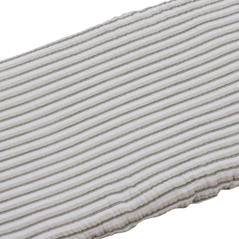 Drap-housse pour nacelle + lange Botton Rayures Walking Mum Produit 4