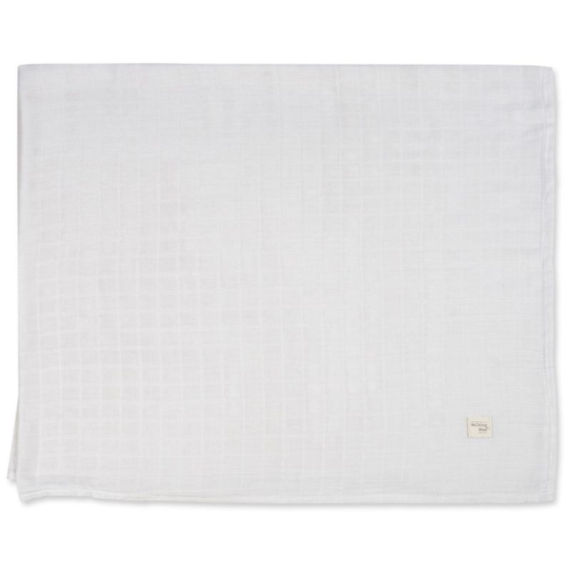 Drap-housse pour nacelle + lange Botton Rayures Walking Mum Produit 5