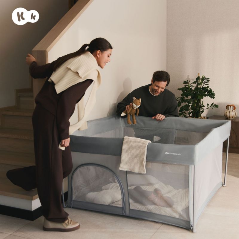 Parc Ziki Grey Kinderkraft Ambiance 2