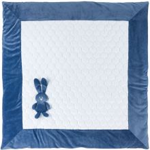 Tapis de jeu Lapidou bleu (100 x 100 cm)  par Nattou
