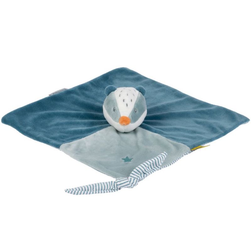 Doudou plat Felix le blaireau Nattou
