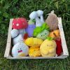 Porte-clé peluche Veggies Champignon (15 cm) Bazuuyu Produit 8
